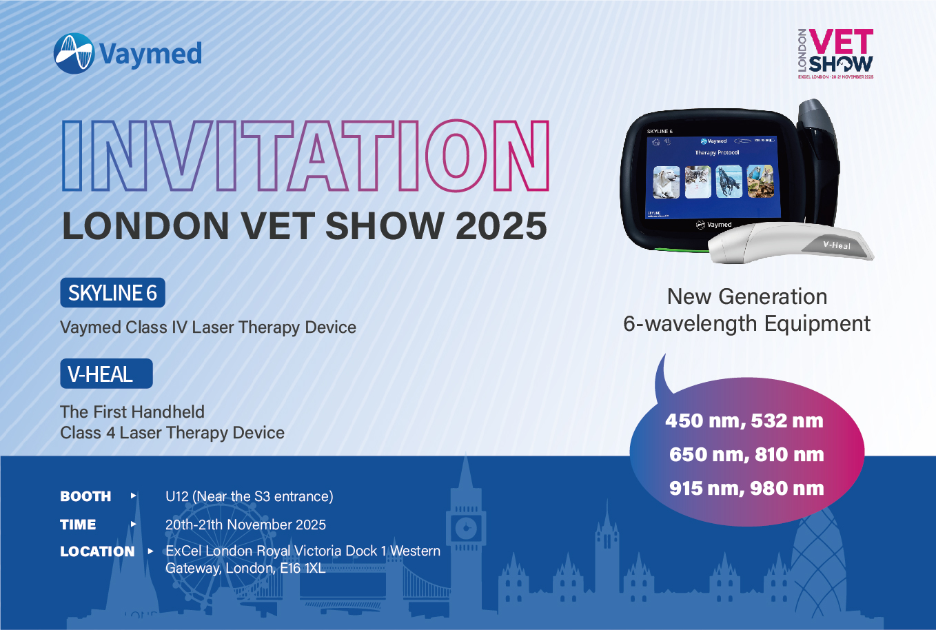 We will see you at London Vet Show 2025 in England