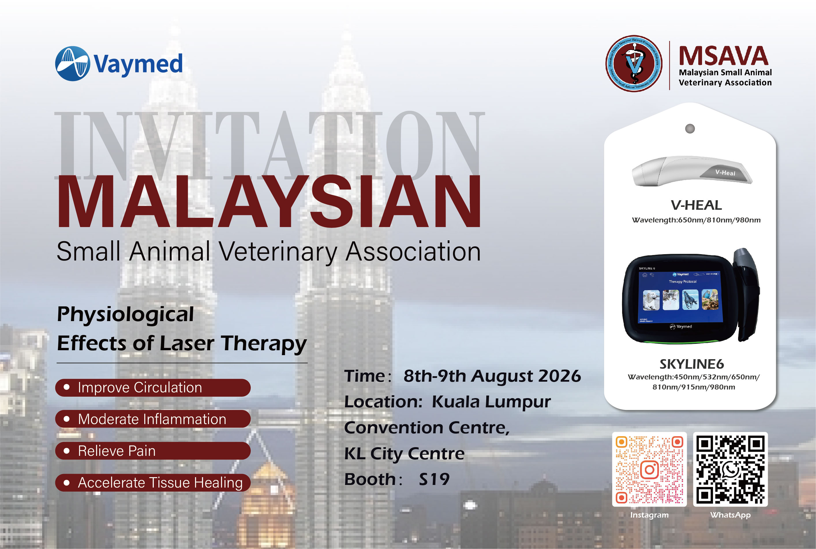 We will see you at MSAVA 2026 in Malaysian